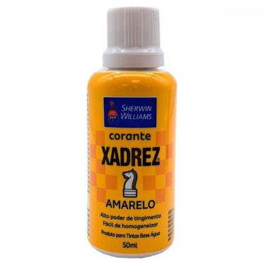 Imagem de Corante Para Tinta Xadrez Amarelo (50Ml) ./ Kit Com 12 Peças - SHERWIN