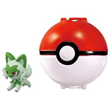Imagem de Pokemon Monster Collection Pokedelze Sprigatito (Poke Ball)