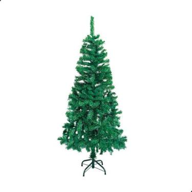 Imagem de Arvore De Natal Luxo Cheia 1,5M 300 Galhos Pinheiro Verde Robusto - Sp