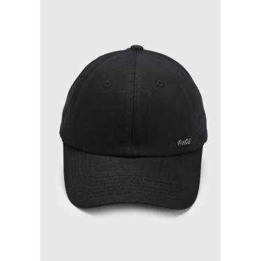 Imagem de Boné Coca Cola Aba Curva Logo Preto Coca Cola 39388P masculino