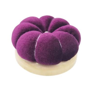 Imagem de UGPLM Almofada de almofada de almofada de almofada de almofada por porta de acessório portátil para o pino de agulha para o dia mães do Natal, Roxo