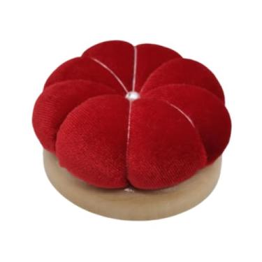 Imagem de UGPLM Almofada de almofada de almofada de almofada de almofada por porta de acessório portátil para o pino de agulha para o dia mães do Natal, Big Red