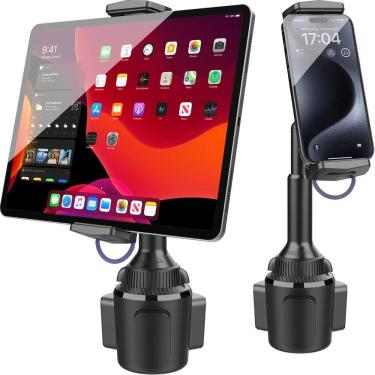 Imagem de Suporte de copos para montagem em tablet Apps2car Solid for Car Black