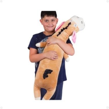 Imagem de Travesseiro Gigante Xuxão Animais Pelúcia 100% (Burro Palha)