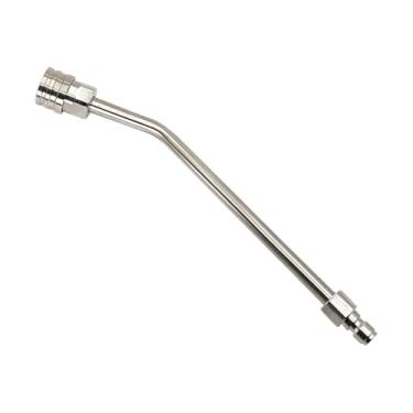 Imagem de Ｂｅｓｇａ Conector de haste de calha para lavadora de alta pressão, acessórios de substituição, extensão, haste de limpeza para pátio, quintal, lavagem de, 234mm Y Shaped