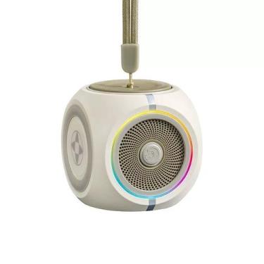 Imagem de Chaveiro Alto-falante portátil RGB sem fio HD rotação 360 - Ahc Mentor