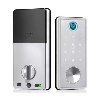 Imagem de Fechadura Eletrônica TT200 Prata Otto