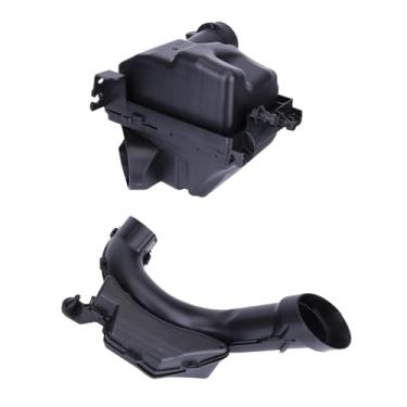 Imagem de Dfuorty Caixa de filtro de ar com duto de entrada compatível com Nissan Sentra 1.6L 1.8L 2013 2014 2015 2016 201 7 2018 2019 substitui 16554-3ZU0B 16500-3RC2A conjunto de caixa de filtro de ar de