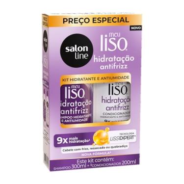 Imagem de Salon Line, Kit Shampoo e Condicionador, Meu Liso Antifrizz, Vegano - Para Cabelos Lisos, 2 Unidades