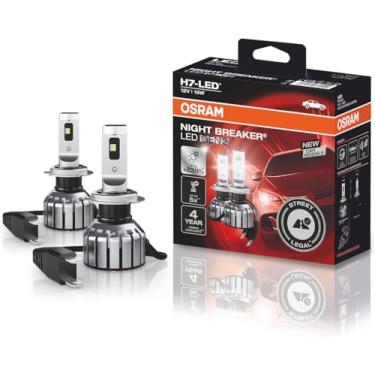 Imagem de OSRAM NIGHT BREAKER LED H7 GEN 2, luzes de estrada e de cruzamento com homologação de rua, 12 V, até 230% mais brilho