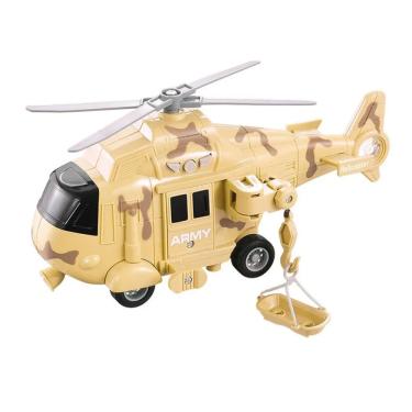 Imagem de Helicóptero Operação Resgate Com Luz E Som - Dm Toys