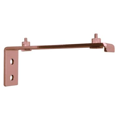 Imagem de SUPORTE DUPLO TRILHO RETANGULAR-GOLD ROSE