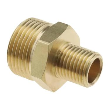 Imagem de Whtkoph Conector Adaptador de Mangueira para Lavadora de Alta Pressão, Latão Sólido para Conexão Firme, Adequado para Lavagem, Estilo D