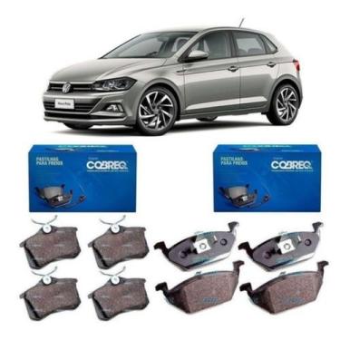 Imagem de Kit Jogo Pastilha Freio Dianteira Traseira - Polo 2018 A 2020 - N2042 