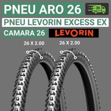 Imagem de Pneu Aro 26 Bicicleta Pneu de Bicicleta Aro 26 Pneu Levorin Excesss Ex