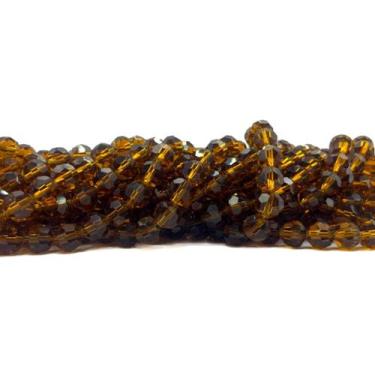 Imagem de Fio de Cristal Facetado 10mm - 50 pçs - Ideal p/ Guias de Umbanda Cand