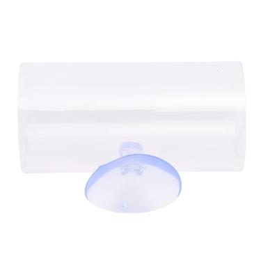 Imagem de Asixxsix Túnel de Tubo Acrílico de Peixe Betta, Simulando o Habitat Design Transparente Betta Peixe Tunne Surfac Brinquedos Com Copos (Pequeno)