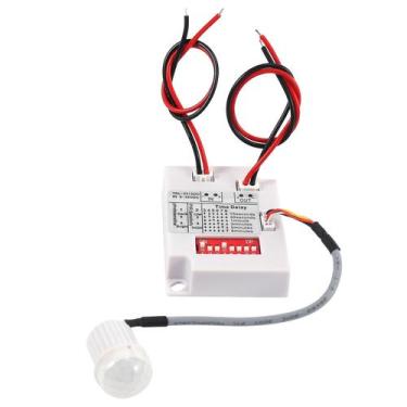 Imagem de 12v 24v pir sensor de movimento interruptor ir infravermelho indução h