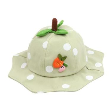 Imagem de Chapéus para bebês meninas Chapéu de sol de algodão macio Eaves Boné d