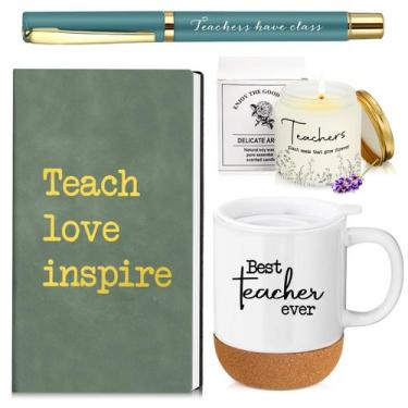 Imagem de Instrumento de escrita Sayglossy Teacher Gift Set, 4 unidades