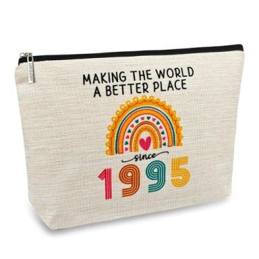 Imagem de Bolsa de cosméticos ancpeany 1995, presente de aniversário de 30 anos,
