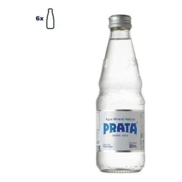 Imagem de Água mineral sem gás prata com rosca 300ml