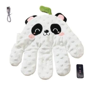 Imagem de Almofada Palma Mao Calmante Nana Nenem Bebe Criança Tapinha Naninha Co