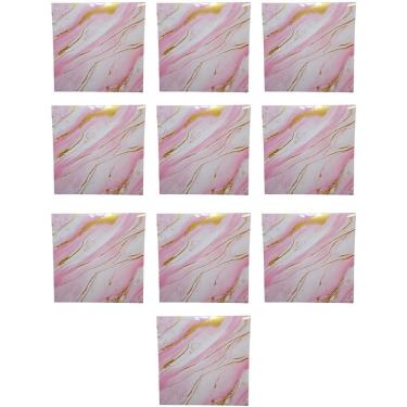 Imagem de Placa Adesiva 3D Marmore Kit 10 uni Papel de Parede Autocolante Obra Reforma Casa Banheiro Cozinha Ambiente Decoraçao