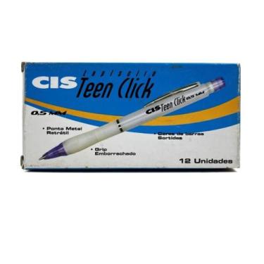Imagem de Lapiseira 0,5 Cis Teen Click Retratil Sortidas C/12