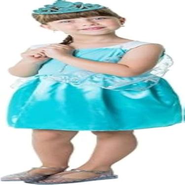 Imagem de Kit Infantil Fantasia Princesa Brilhante - G