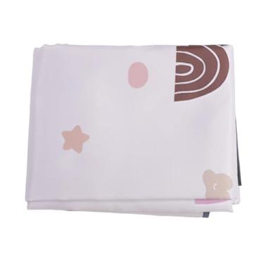 Imagem de Hyuduo Tapete Antiderrapante para Brincar de bebê, Dobrável, Portátil, Rastejante, Com Forro de Látex para Cadeira Alta, Piquenique Ao Ar Livre, Superfície de Nylon Macia e Durável, 51 X 51