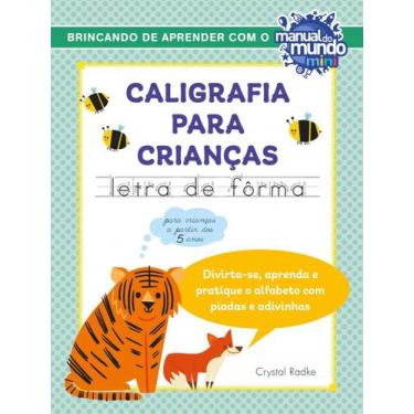 Imagem de Livro - Caligrafia para crianças: letra de fôrma - Sextante