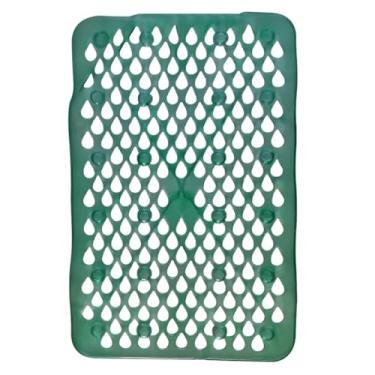 Imagem de Tapete Antiderrapante para Banheiro com Ventosas em PVC 47,5x30,5cm – Tapete de Segurança para Box e Piso Molhado(Verde)