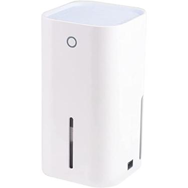 Imagem de Desumidificador Portátil Pequeno com Proteção de Desligamento Automático Controle Umidade Capacidade 850mL para 215 Pés Quadrados Casas Porões Quartos