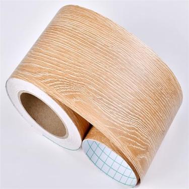 Imagem de GQQGSHOP Faixa autoadesiva de borda de parede de 5 metros à prova d'água, decoração de borda de parede, painéis de parede de PVC, borda de teto, moldura de porta, linha de cintura, decoração de