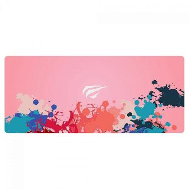 Imagem de Mousepad Gamer Havit Taboo, Grande, 700x300x3mm, Pink