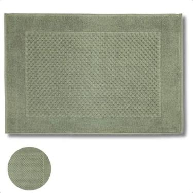 Imagem de Toalha Para Piso Felpudo Prime Liso 50cm x 70cm - Dohler, Verde