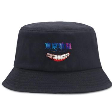 Imagem de Bucket Hat Tokyos Ghouls Fishermen Chapéu para o verão ao ar livre - y