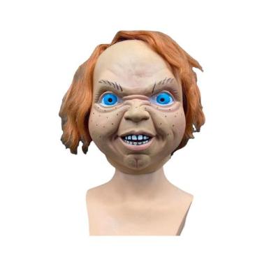 Imagem de Máscara de cosplay Chucky Halloween Carnival Easter Latex tamanho únic
