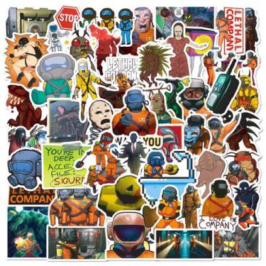 Imagem de Pacote de adesivos Lethals Companys Anime Waterproof Vinyl S 50 unidad