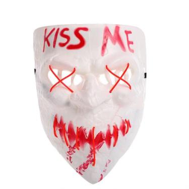 Imagem de Máscara de limpeza LED, capa facial completa, festa de cosplay de Hall