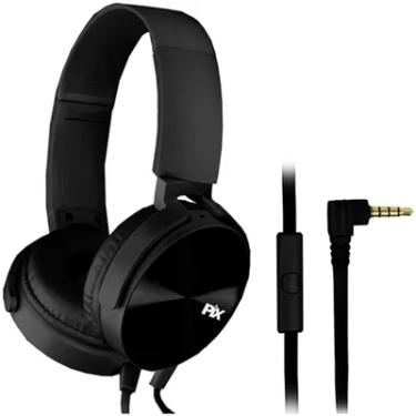 Imagem de Fone Ouvido Headset Celular Pc Game Xbox One Ps4 Microfone PIX essential - PRETO 043-0032