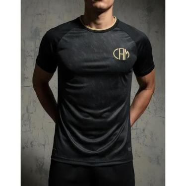 Imagem de Camisa Masculina Clube Atlético Mineiro Camiseta Casual Eletrizante Ga