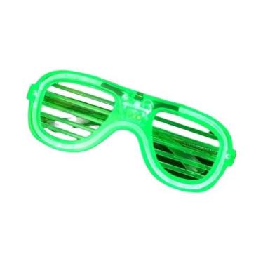 Imagem de Óculos De LED Neon Piscantes Luminosos Para Festas, Bares, Shows E Ade