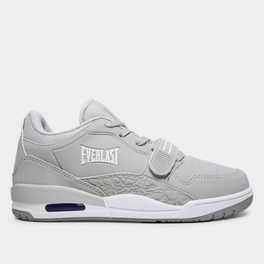 Imagem de Tênis Everlast Florida Masculino, Cinza, Branco, 38