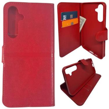 Imagem de Capa Carteira para Samsung A55 (Tela de 6.6) Capinha Case - Dino Case,