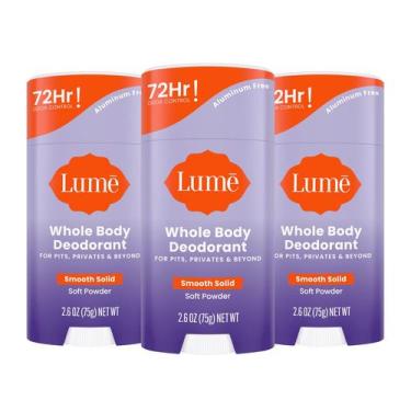 Imagem de Desodorante Lume Whole Body Smooth Solid Stick 72h 75mL x3