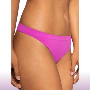 Imagem de Calcinha Fio Dental Lupo Sem Costura, Magenta, P