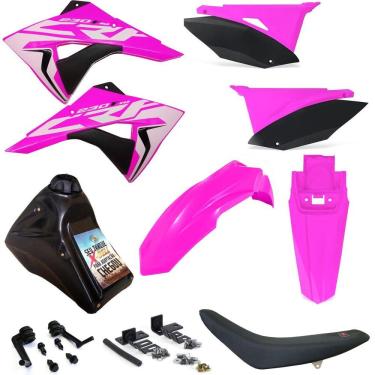 Imagem de Kit Plástico Biker Next Completo Crf 230 Adaptável Xr 200 Xr 250