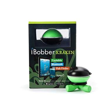 Imagem de ReelSonar iBobber Wireless Bluetooth Smart Fish Finder iOS Dispositivos Android, Preto/Verde